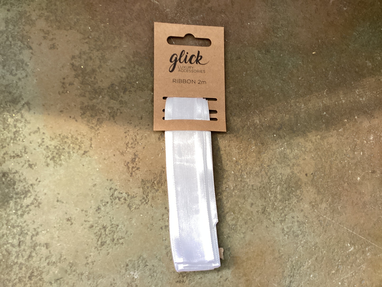 Glick Ribbon S/Edge White