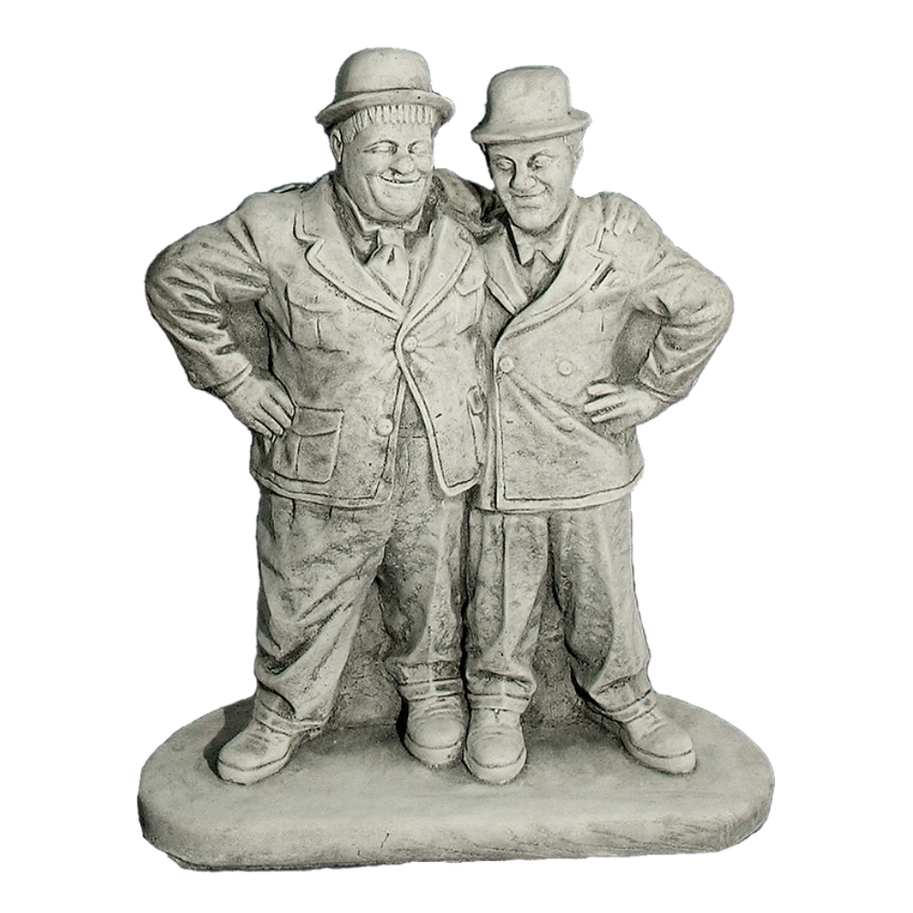 Dream Gardens - "Laurel & Hardy"  Statue