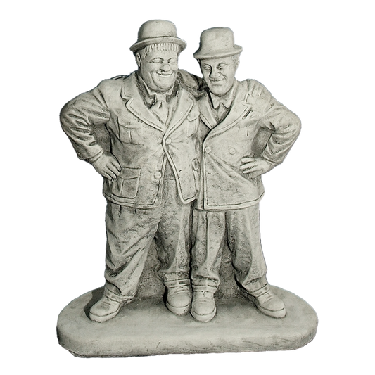 Dream Gardens - "Laurel & Hardy"  Statue