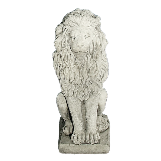 Dream Gardens - "Sitting Lion"  Statue