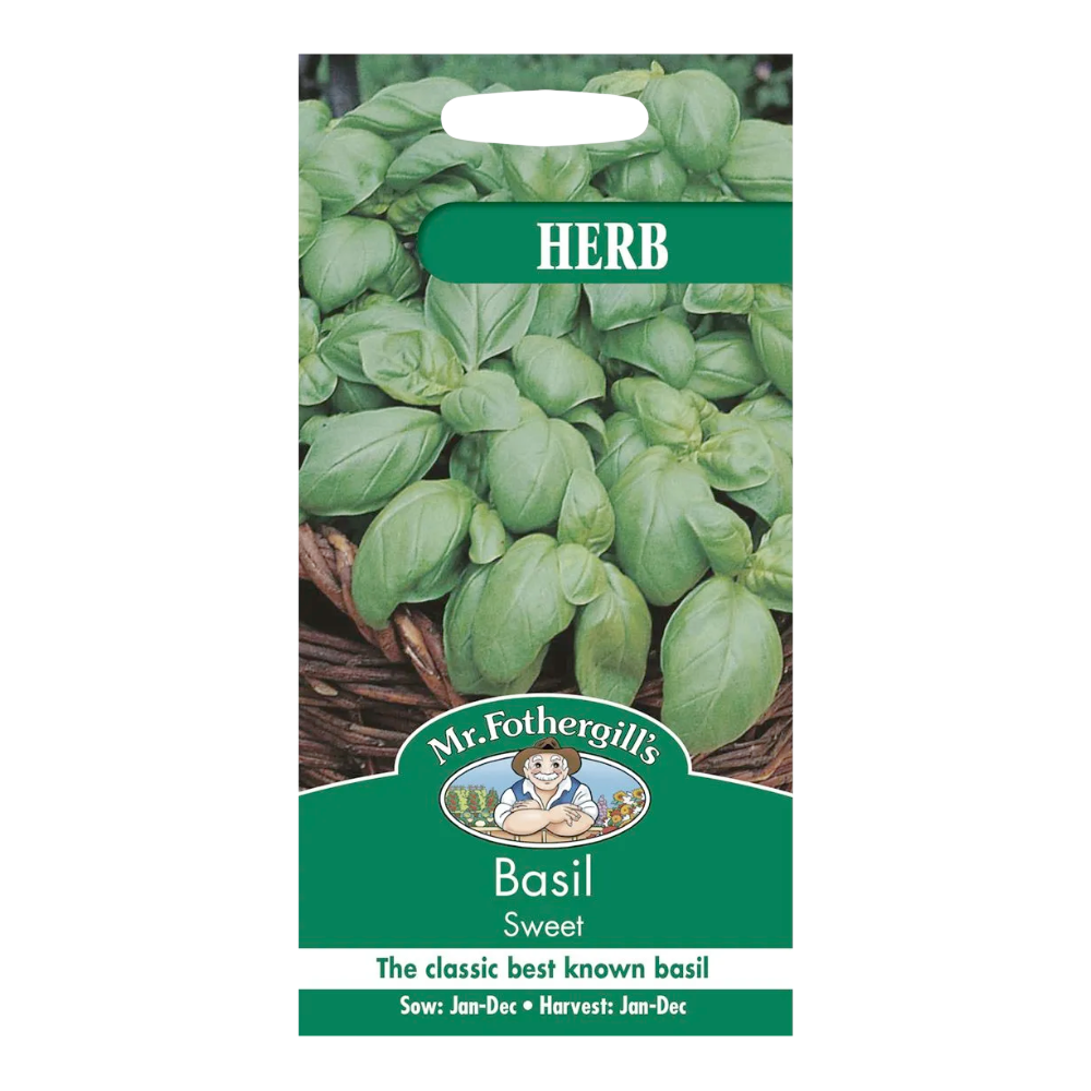 Mr Fothergill's - Basil Sweet Herb Seeds