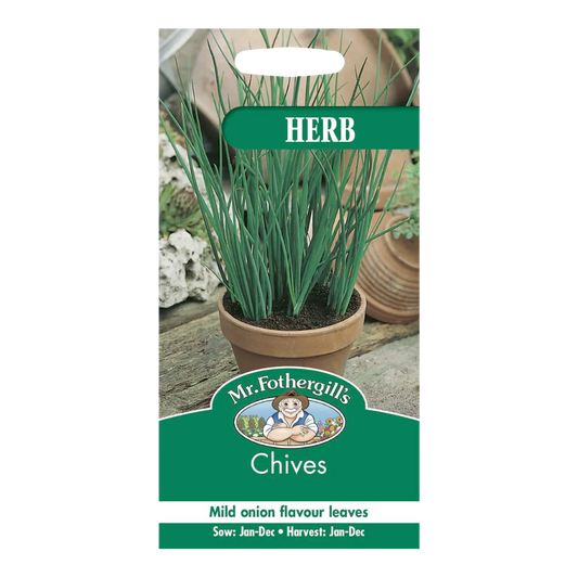 Mr Fothergill's - Chives Fine Leaf Herb Seeds