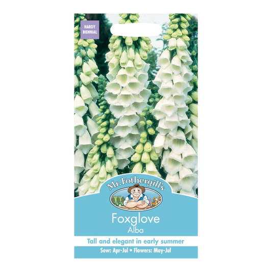 Mr Fothergill's - Foxglove Alba Flower Seeds