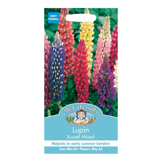 Mr Fothergill's - Lupin Russell Mixed Flower Seeds