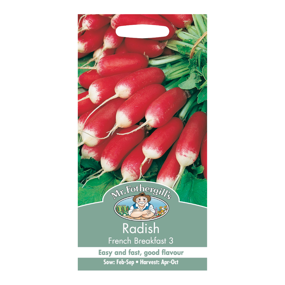 Mr Fothergill's - Radish French Breakfast  Seeds