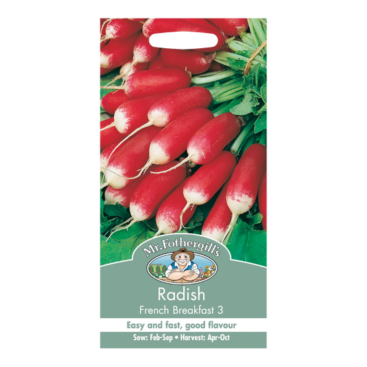 Mr Fothergill's - Radish French Breakfast  Seeds