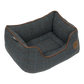 Petface - Twilight Tweed Square Pet Bed