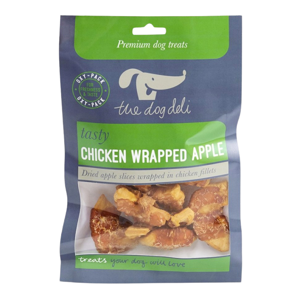 Petface - Dog Deli Chicken Wrapped Apple Dog Treats - 100g