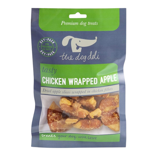 Petface - Dog Deli Chicken Wrapped Apple Dog Treats - 100g