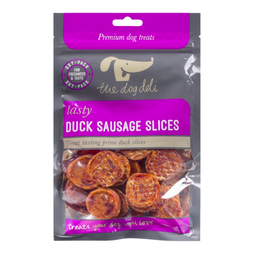 Petface - Dog Deli Duck Sausage Slices Dog Treats - 100g